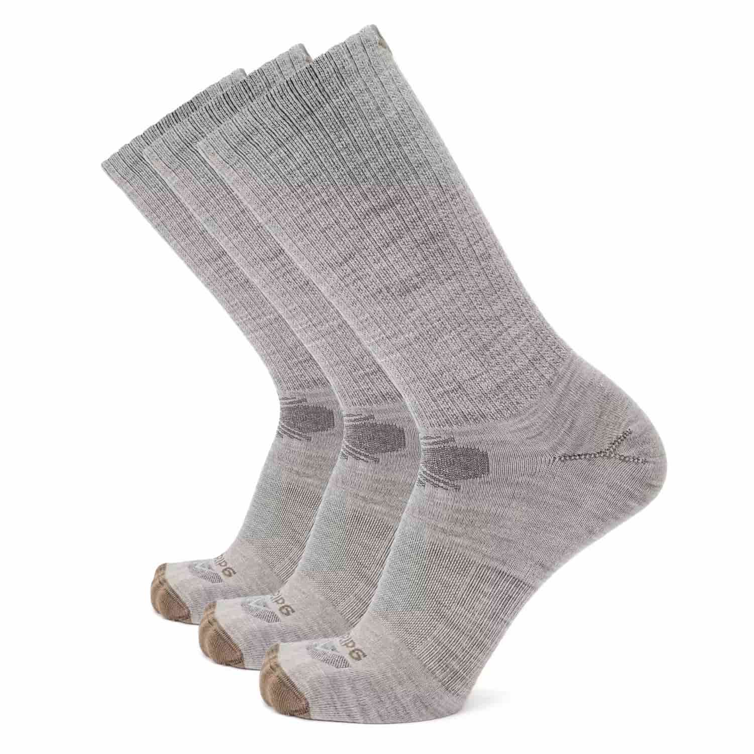 3 Pack Hobbs - Casual Crew Ultralight Merino Wool Dress Sock - OVERLANDERS Outfitter