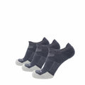 3 Pack Denim - Run No Show Runweight Merino Wool Sock - OVERLANDERS Outfitter