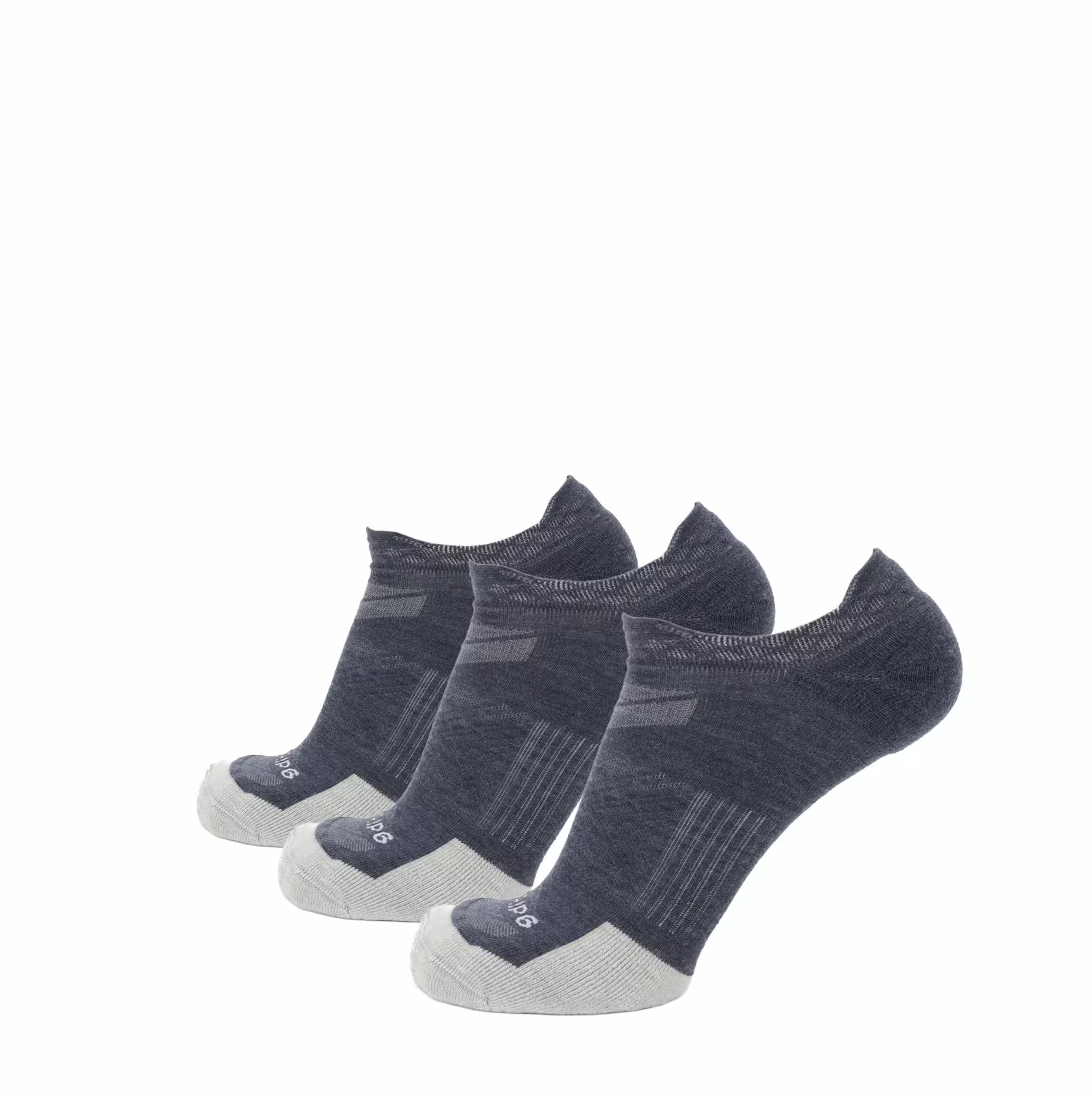3 Pack Denim - Run No Show Runweight Merino Wool Sock - OVERLANDERS Outfitter