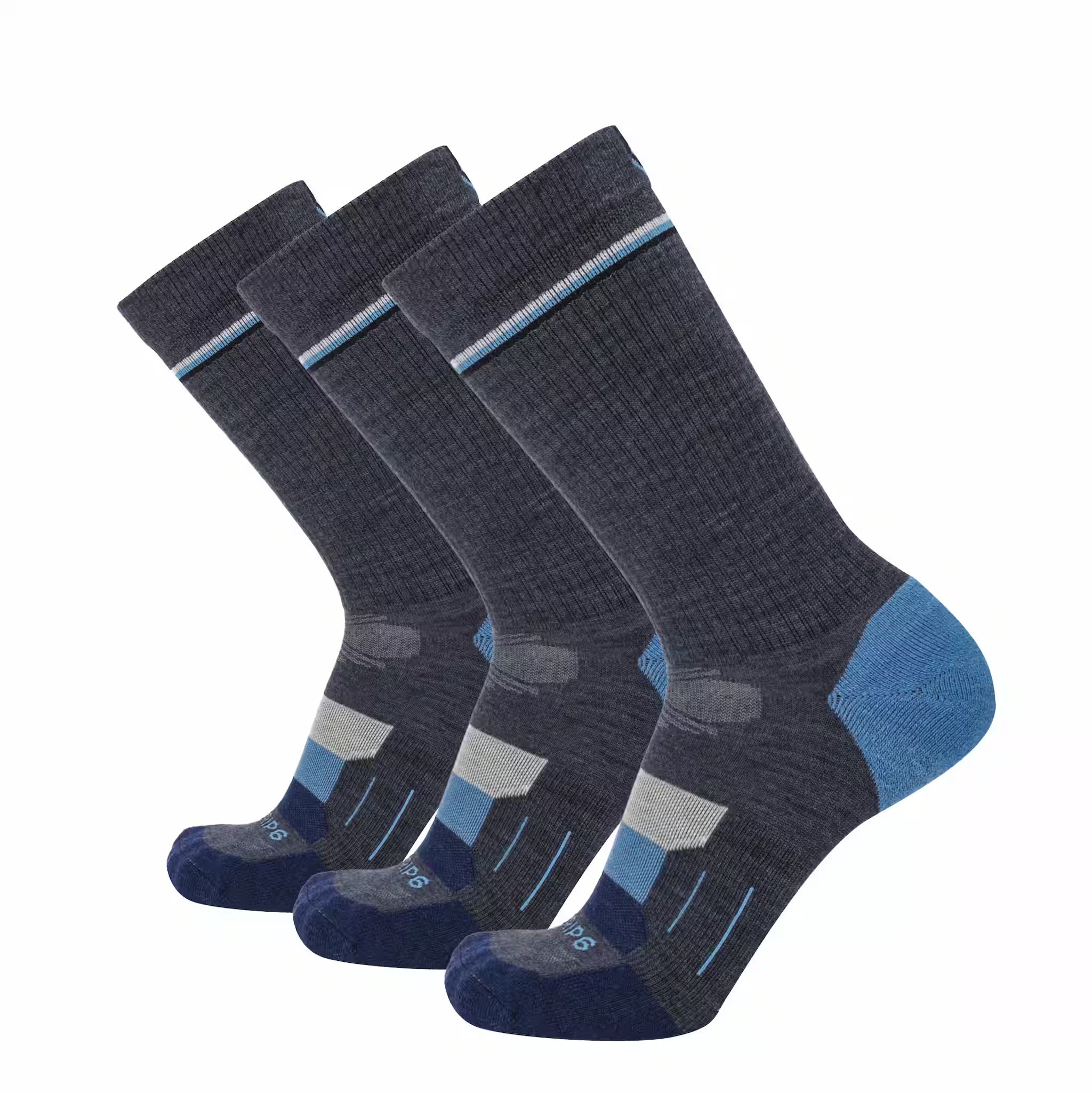 3 Pack Lake - Hike Crew Lightweight Merino Wool Sock - OVERLANDERS Outfitter