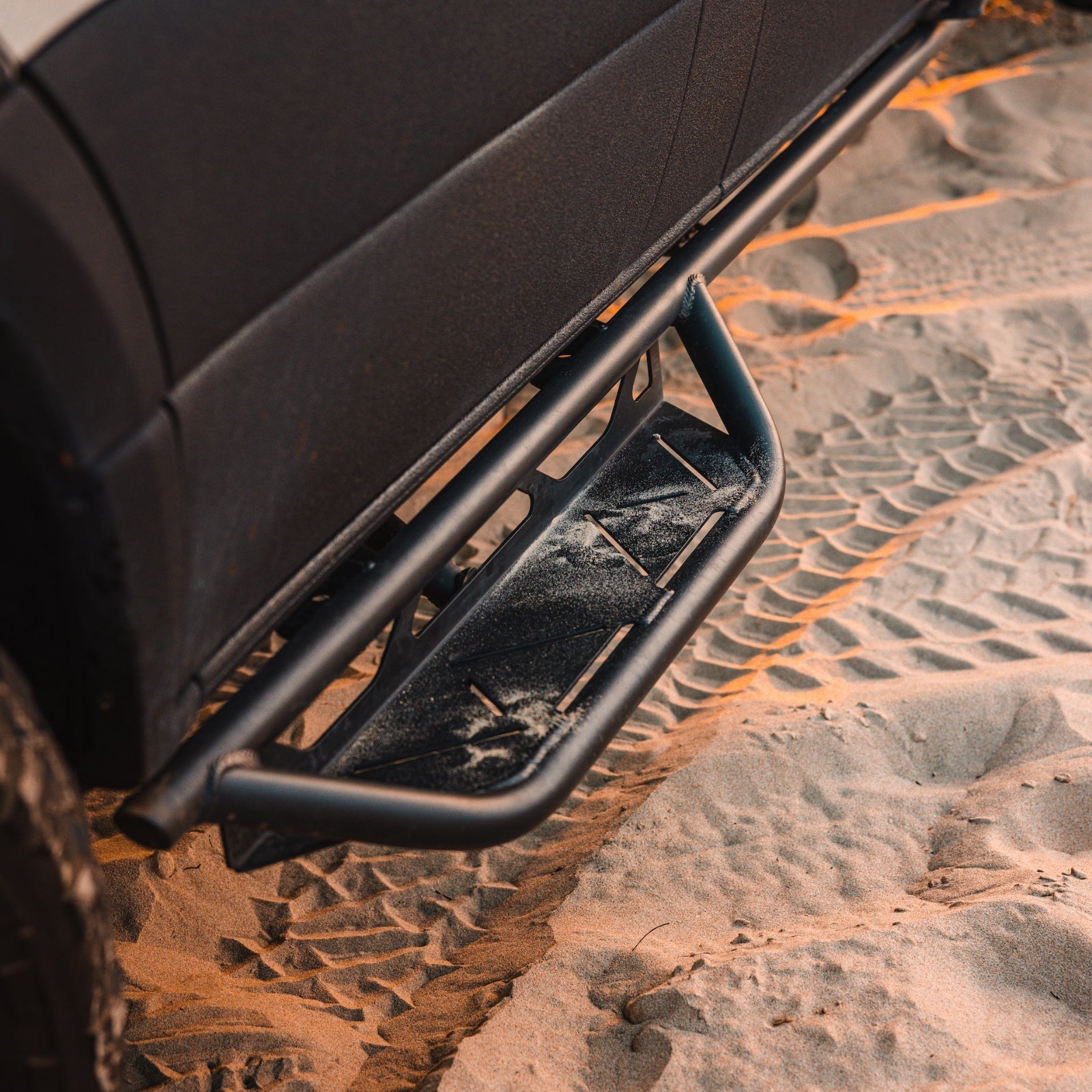 Vanspeed Sprinter Side Steps showcasing sleek design and durable construction for easy access to your van.