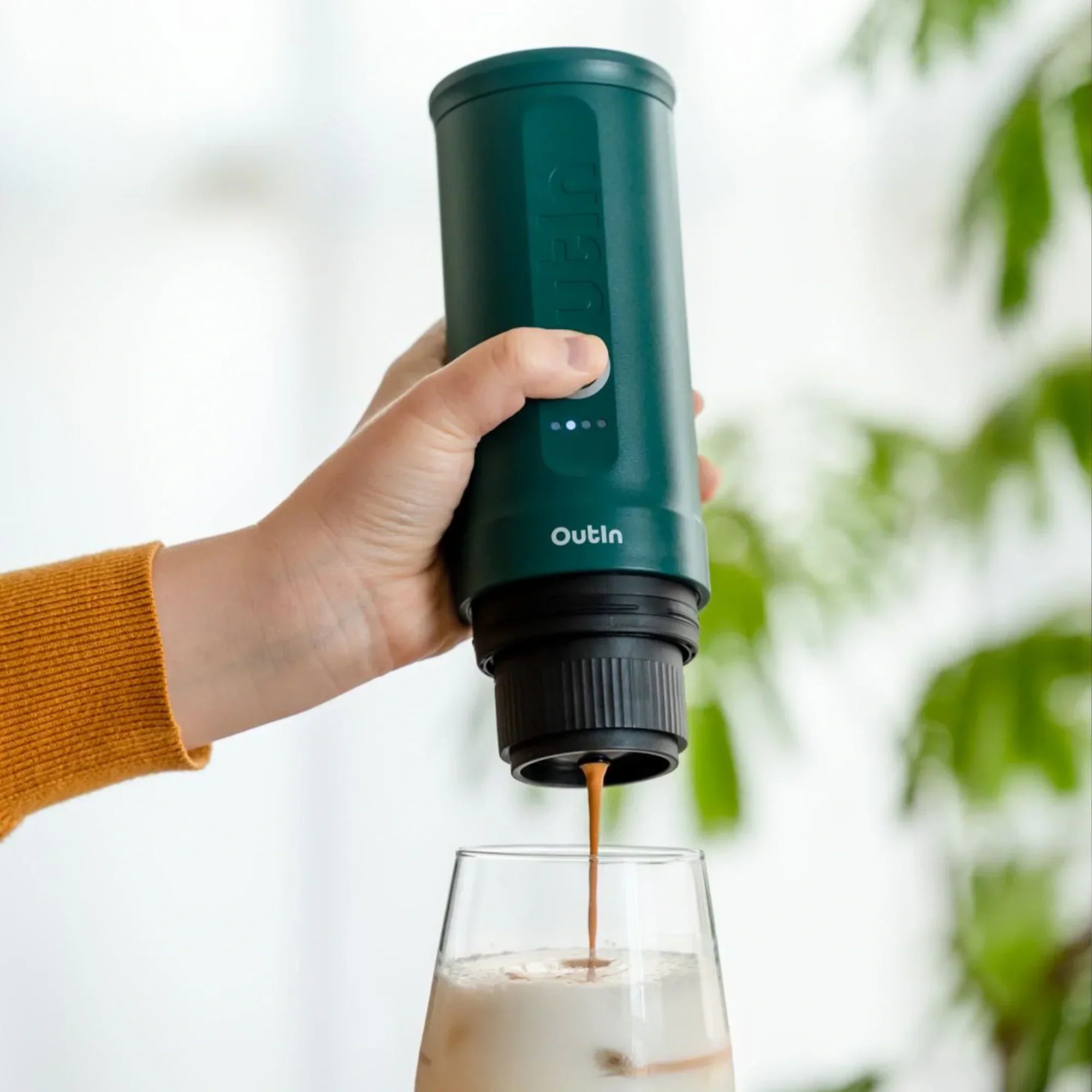 Nano Portable Espresso Machine (OutIn Teal) - OVERLANDERS Outfitter