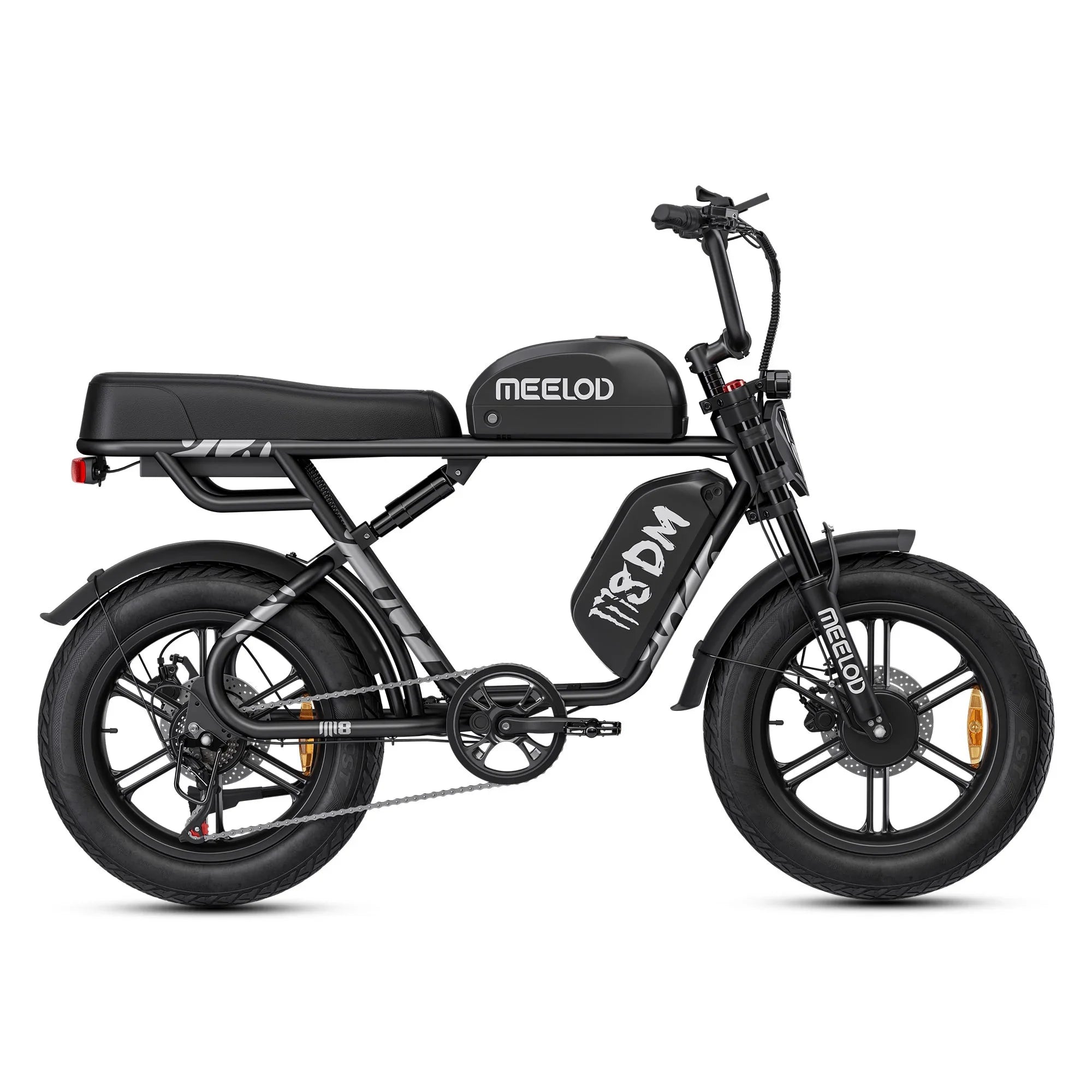 MEELOD M8DM | 2400W Dual Motor Fat Tire Ebike - OVERLANDERS Outfitter