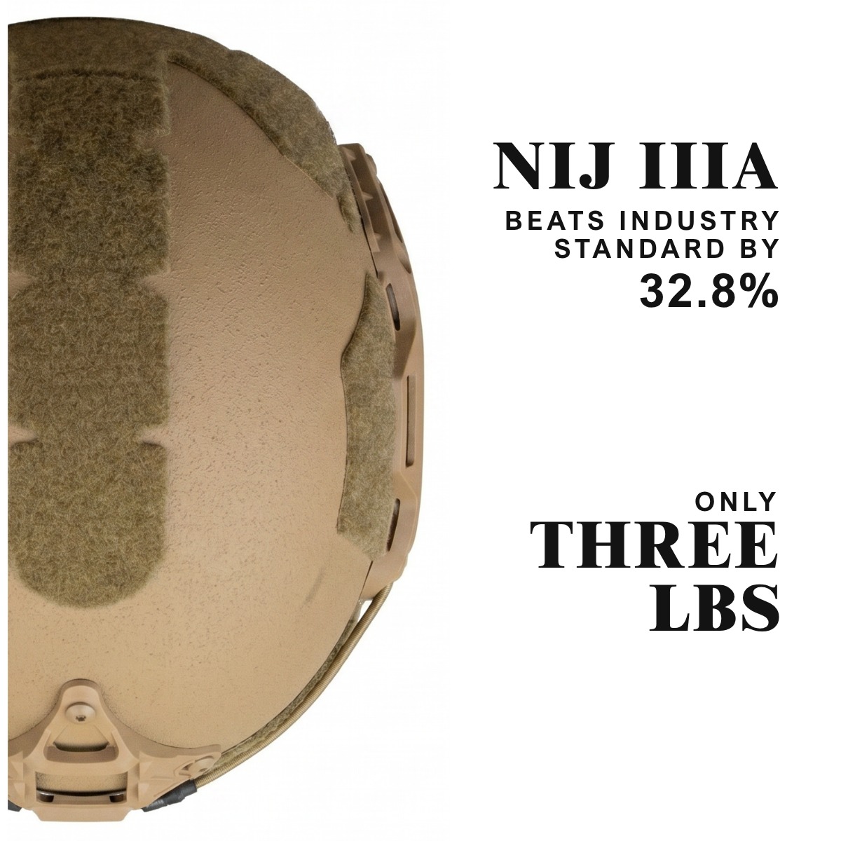 ATE® GEN2 Ballistic Helmet | NIJ IIIA High-Cut – Hard Head Veterans - OVERLANDERS Outfitter