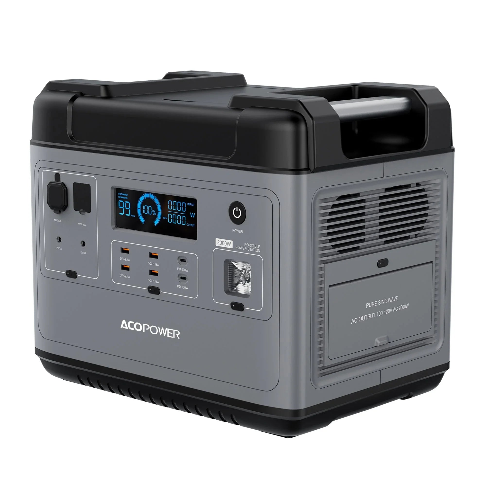 ACOPOWER P2001 Portable Power Station 2000W/2000Wh - We The Collective