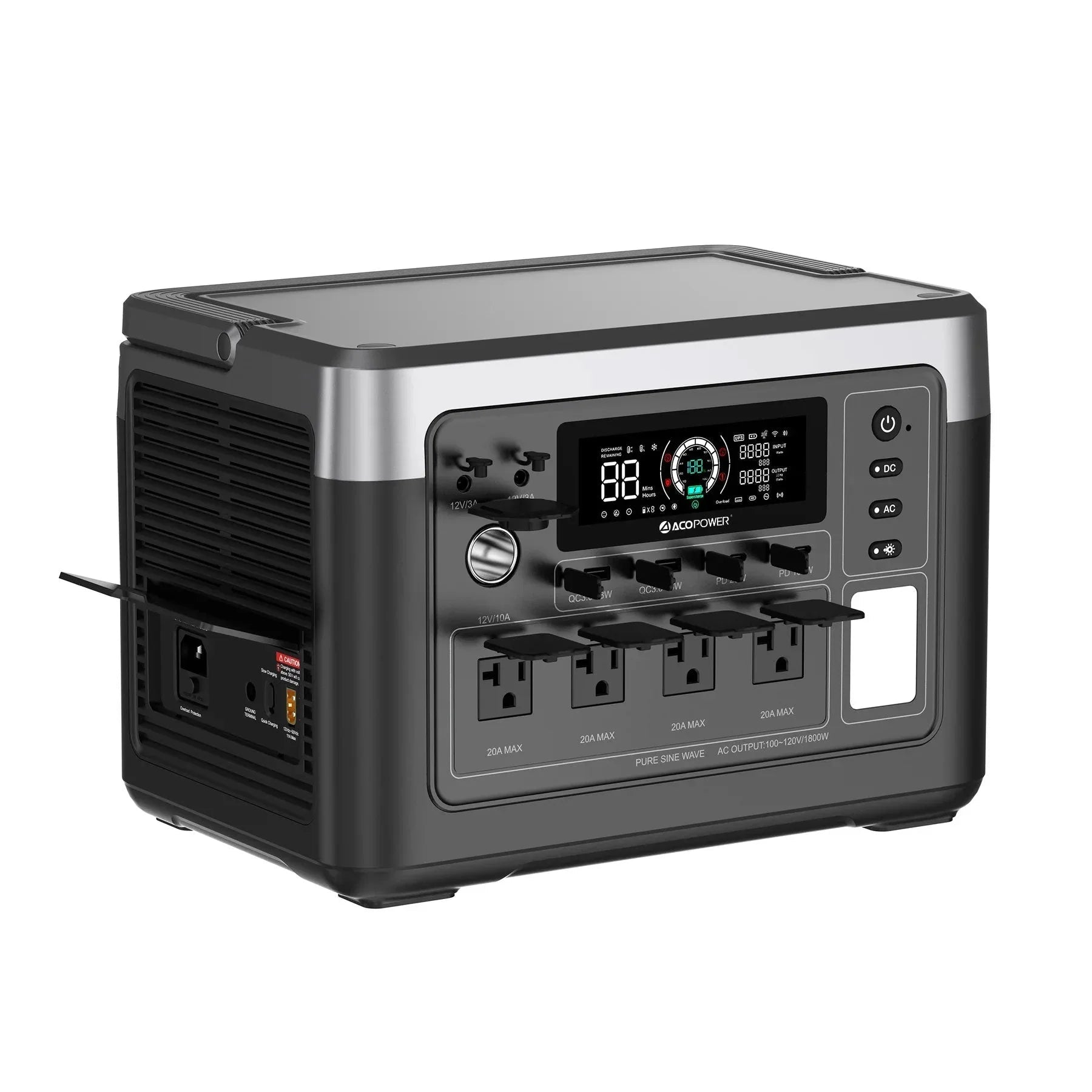 ACOPOWER P1000 PLUS Portable Power Station 1800W/1024Wh - We The Collective