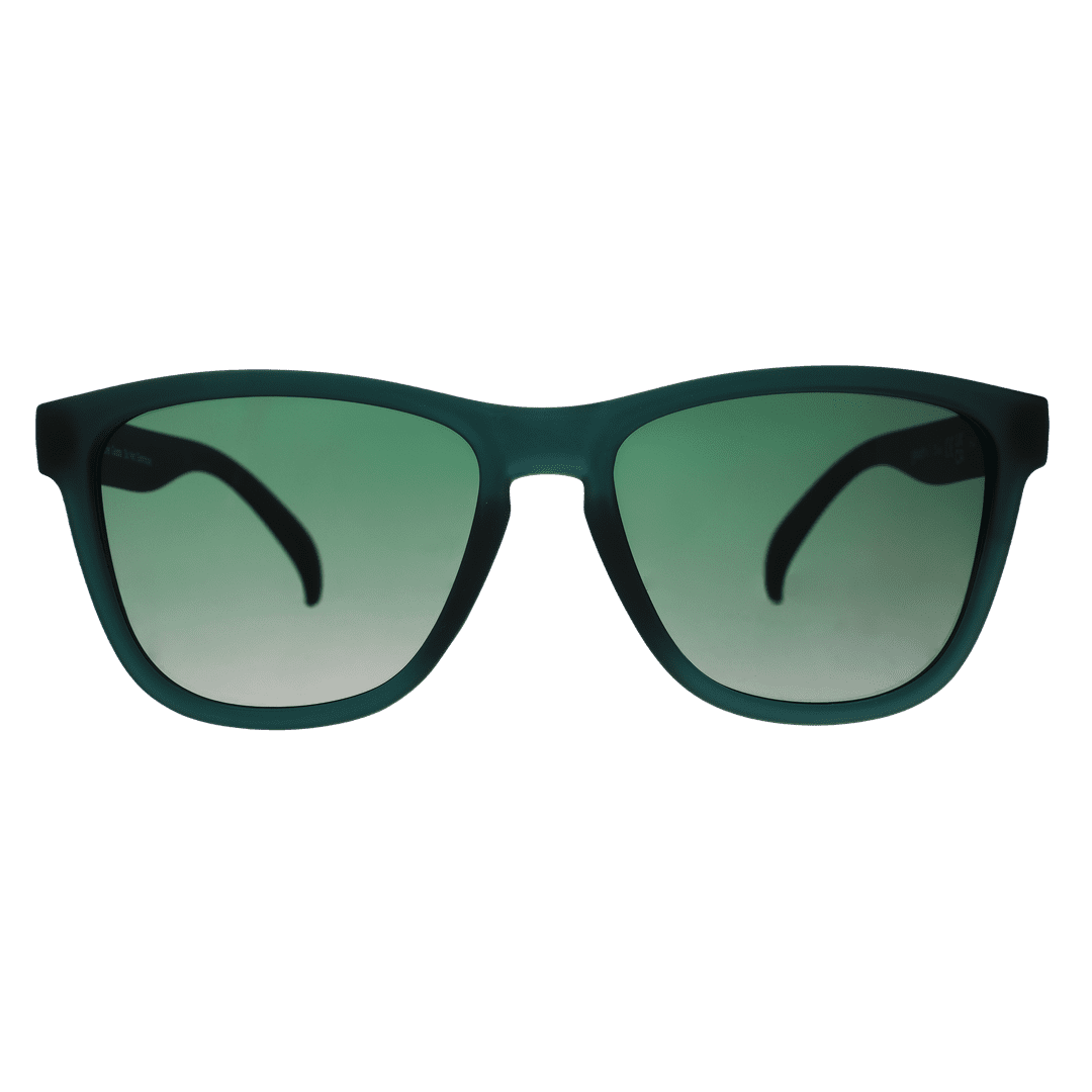 Rare Air Discs 90s Sedan Style Icon polarized sunglasses with sleek frame and tinted lenses, front view.