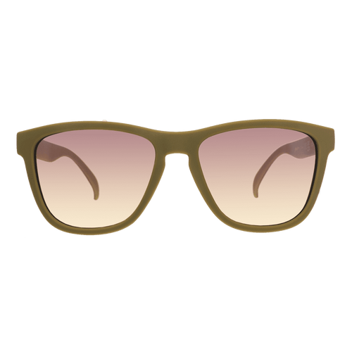 Rare Air Discs Cuyahoga Valley polarized sunglasses with transparent frames, designed for outdoor accessories and eye protection.
