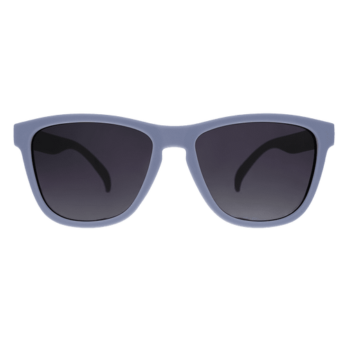 Rare Air Discs Zombie Skin Care Routine OG polarized sunglasses with transparent frames and dark lenses.