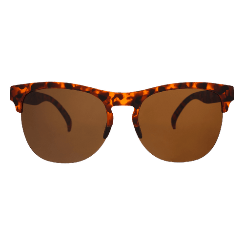 Rare Air Discs Positively Cosmopolitan polarized sunglasses with transparent frames, showcasing stylish accessory design.