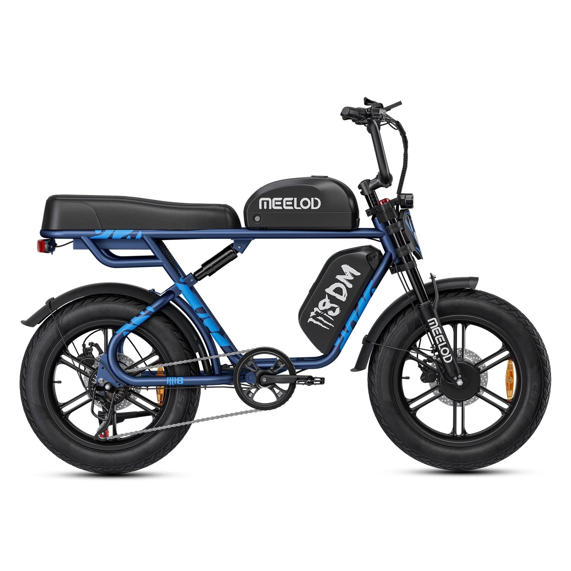 MEELOD M8DM | 2400W Dual Motor Fat Tire Ebike - OVERLANDERS Outfitter