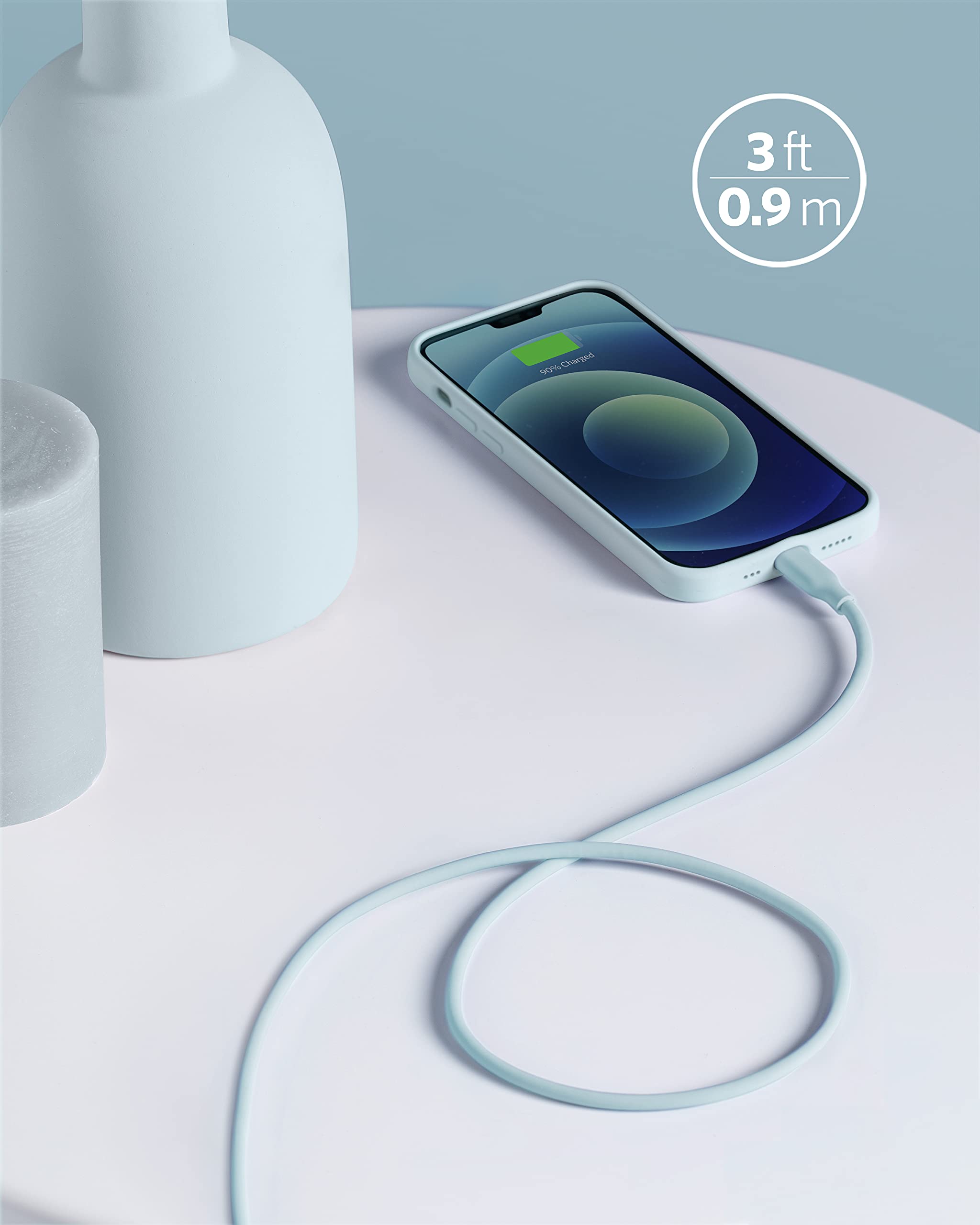 Anker <b>641</b> USB-C to Lightning Cable (Flow, Silicone) - We The Collective