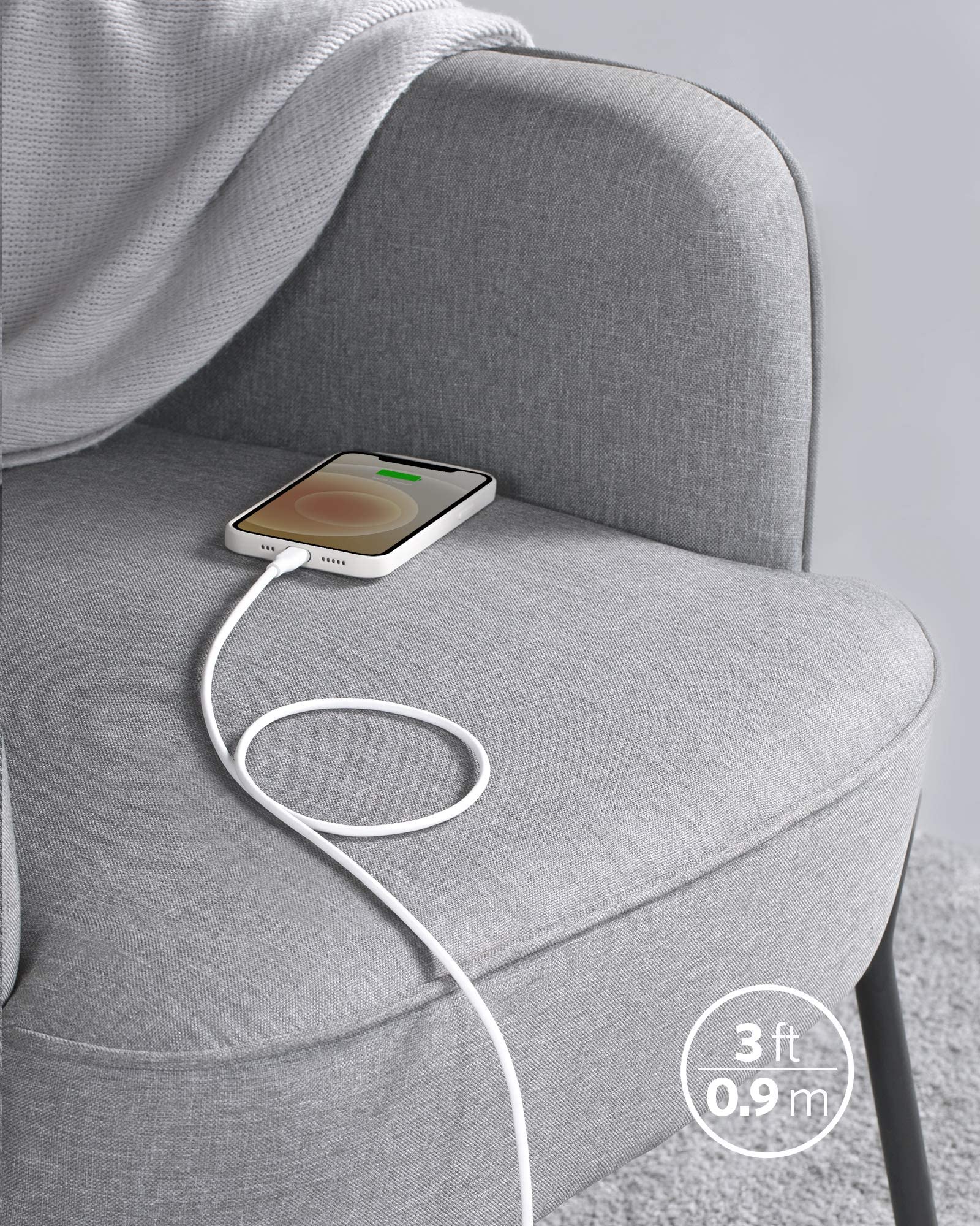 Anker <b>641</b> USB-C to Lightning Cable (Flow, Silicone) - We The Collective