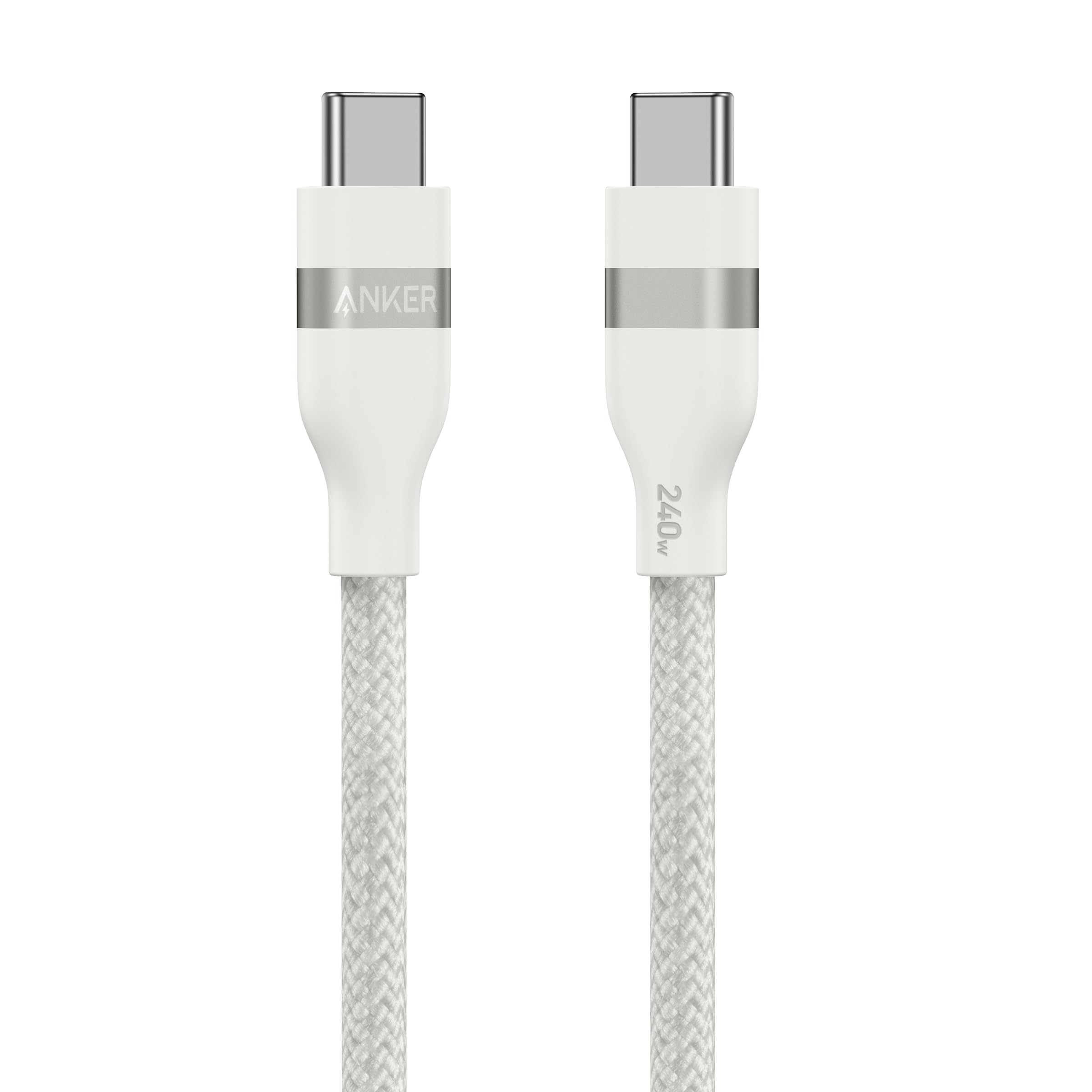 Anker USB-C to USB-C Cable (3 ft / 6 ft, 240W, Upcycled-Braided) - We The Collective