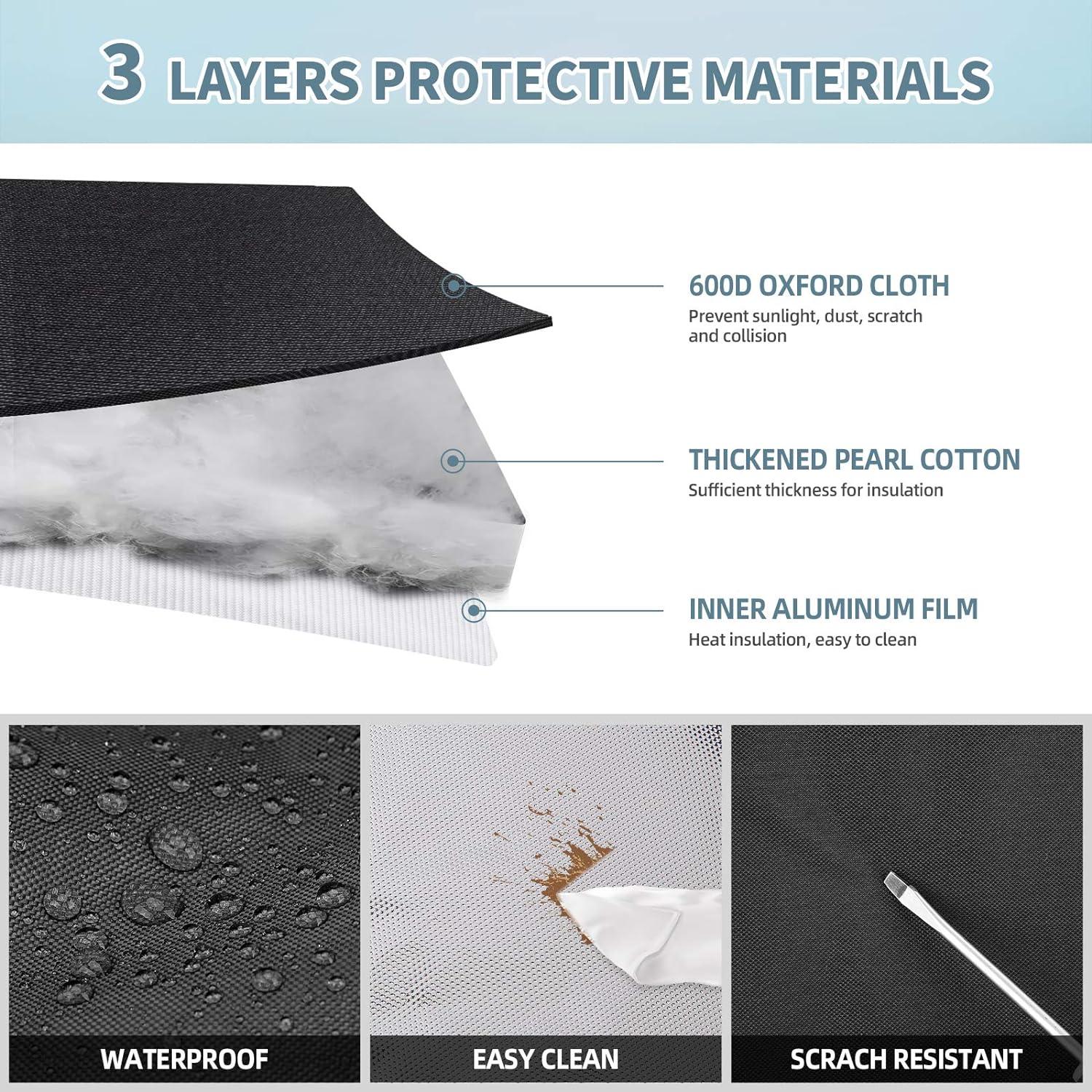 BougeRV 12V 23 Quart Portable Car Refrigerator Cover - We The Collective