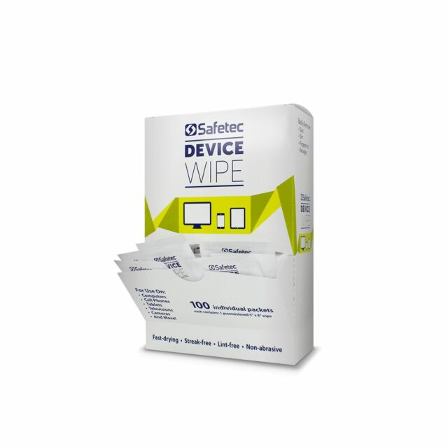 Alpenglow Readiness Supply Device Wipe pack, showcasing individual wipes for first aid use against germs and dirt.
