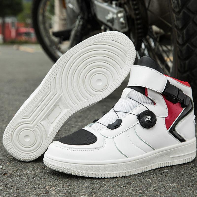 Bean's Moto Booth 4 Seasons™ high school motorcycle sneakers, rugged riding shoes with protective features and sporty design.