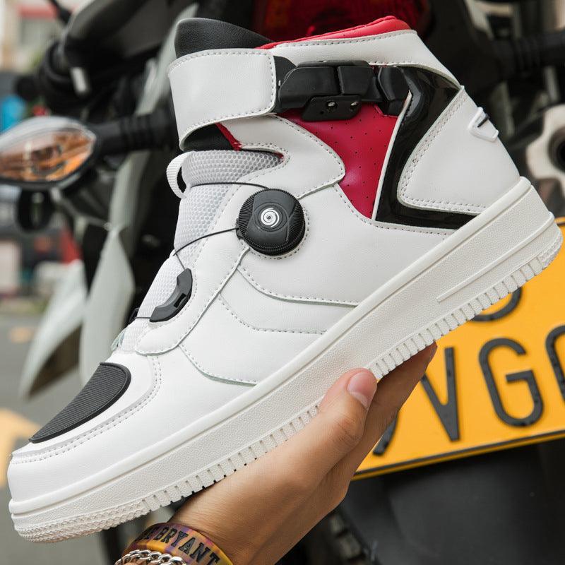 Bean's Moto Booth 4 Seasons™ high school motorcycle sneaker, durable riding shoes with protective design and sporty style.