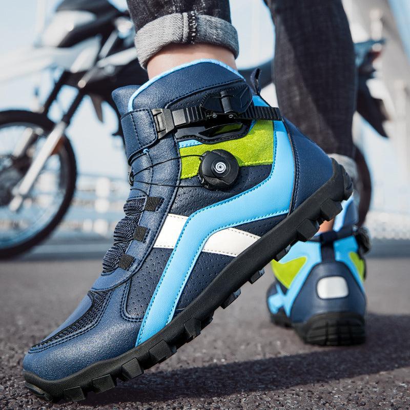Bean's Moto Booth 4 Seasons™ PUMMAX Vibe motorcycle sneaker with durable leather and stylish design, suitable for riding and casual wear.