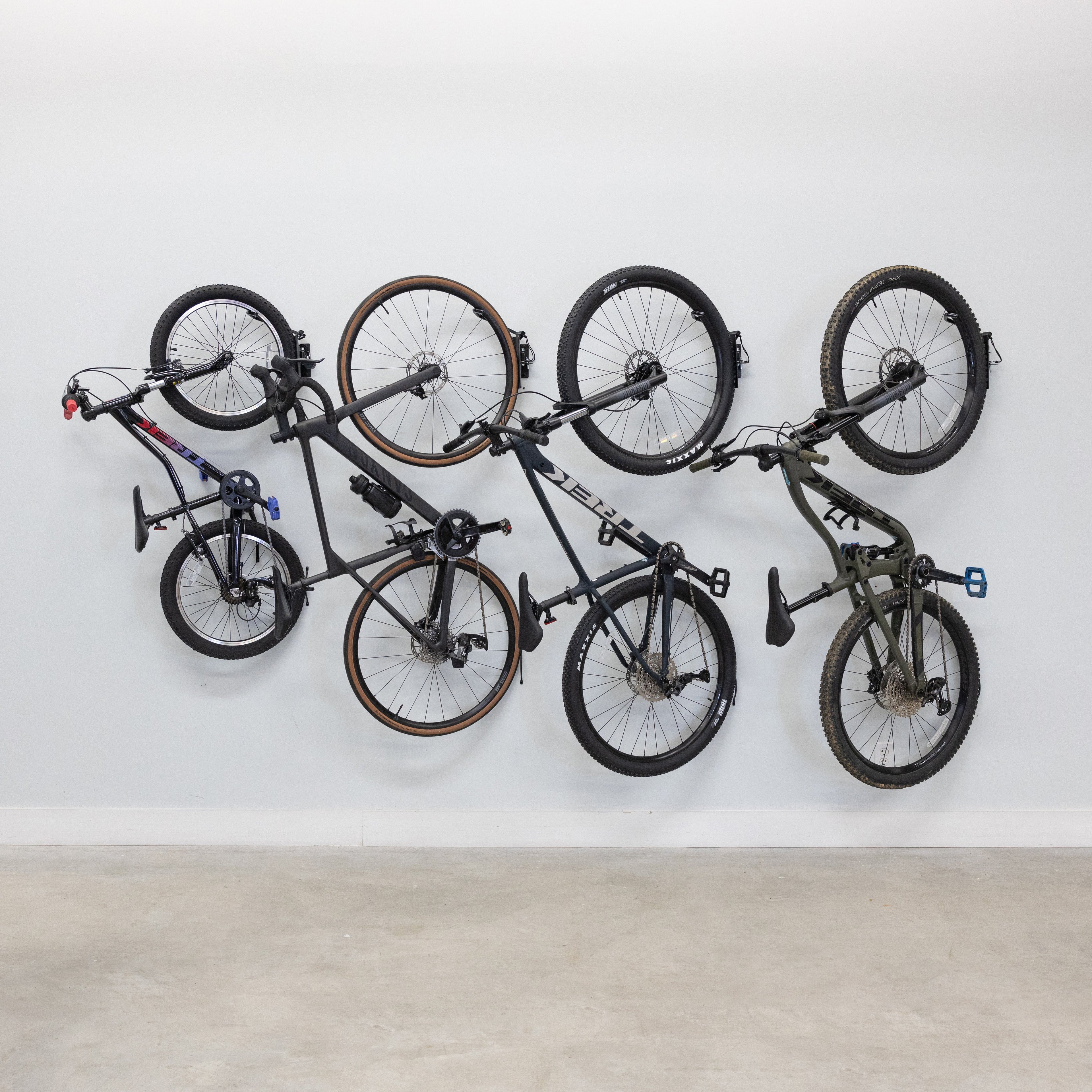 Swivel Mount Bike Storage Rack | Garage Wall Hook - OVERLANDERS Outfitter