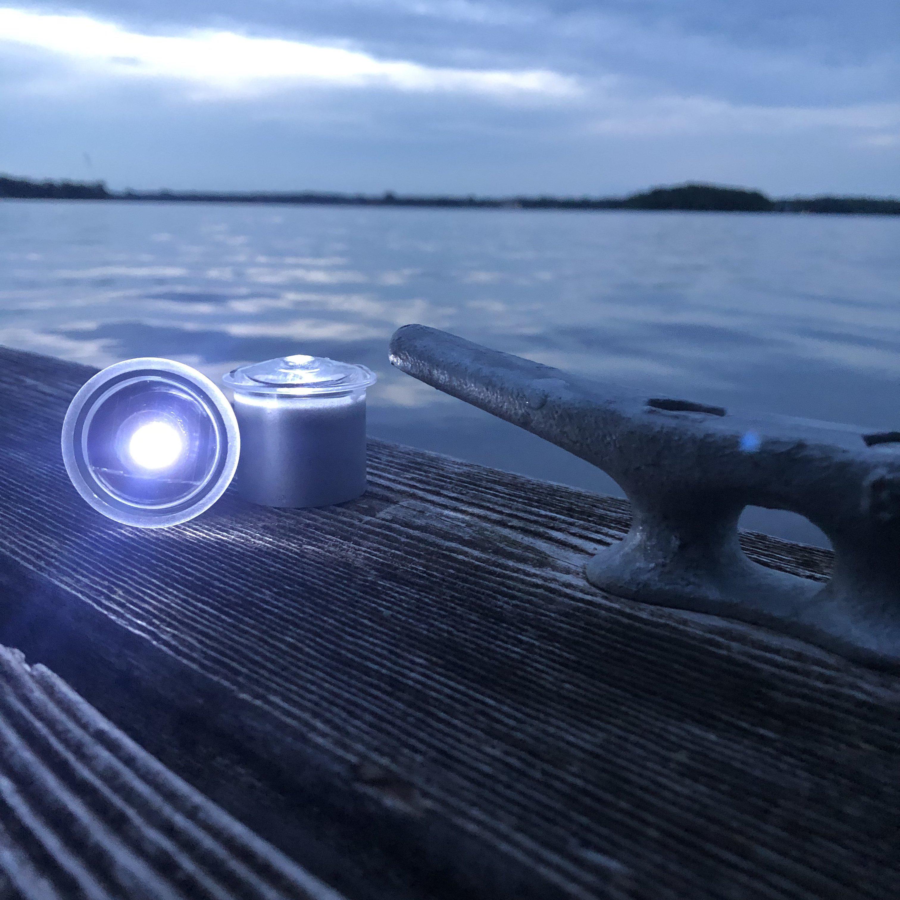 LED Dock & Deck Pods - Solar Powered Light Dots - We The Collective