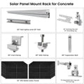 Nature's Generator 410 Watt Monocrystalline Solar Panel (10 Pack) With Solar Panel Mount Rack - OVERLANDERS Outfitter