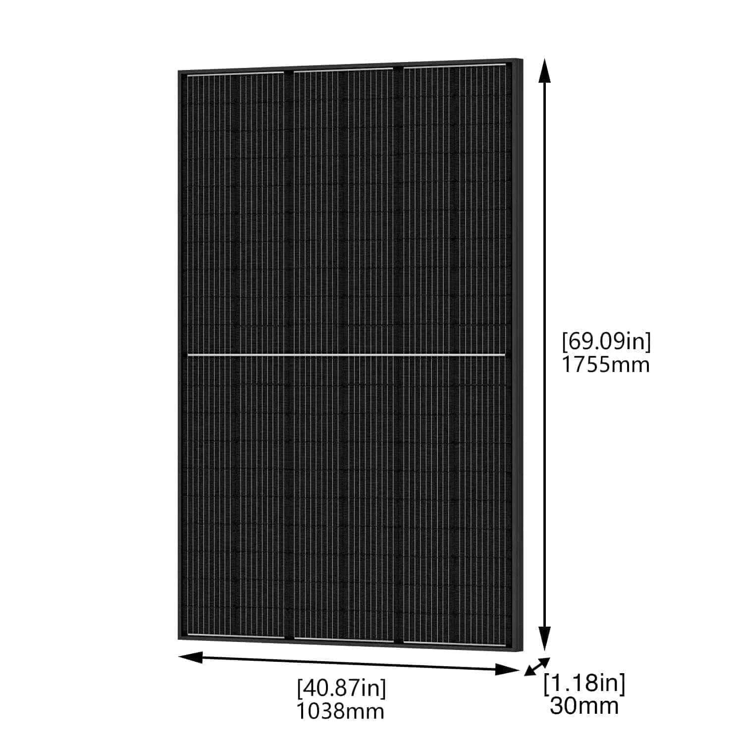 Nature's Generator Powerhouse V2 solar and wind generator with 410-watt monocrystalline solar panels in a 2-pack.