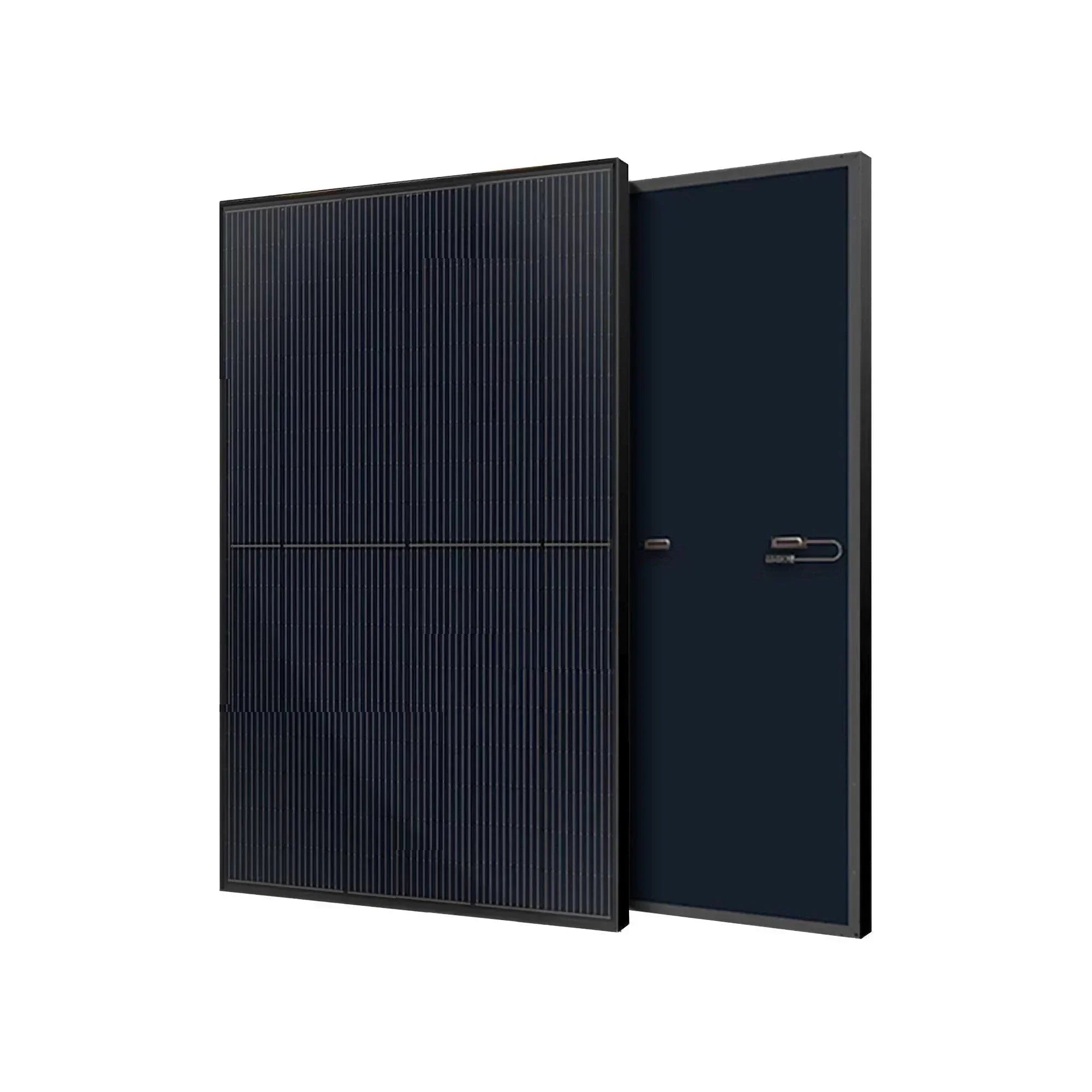 Green Vista Living 410W solar panel, grid-tie or off-grid solar panel for residential, commercial, and agricultural use.