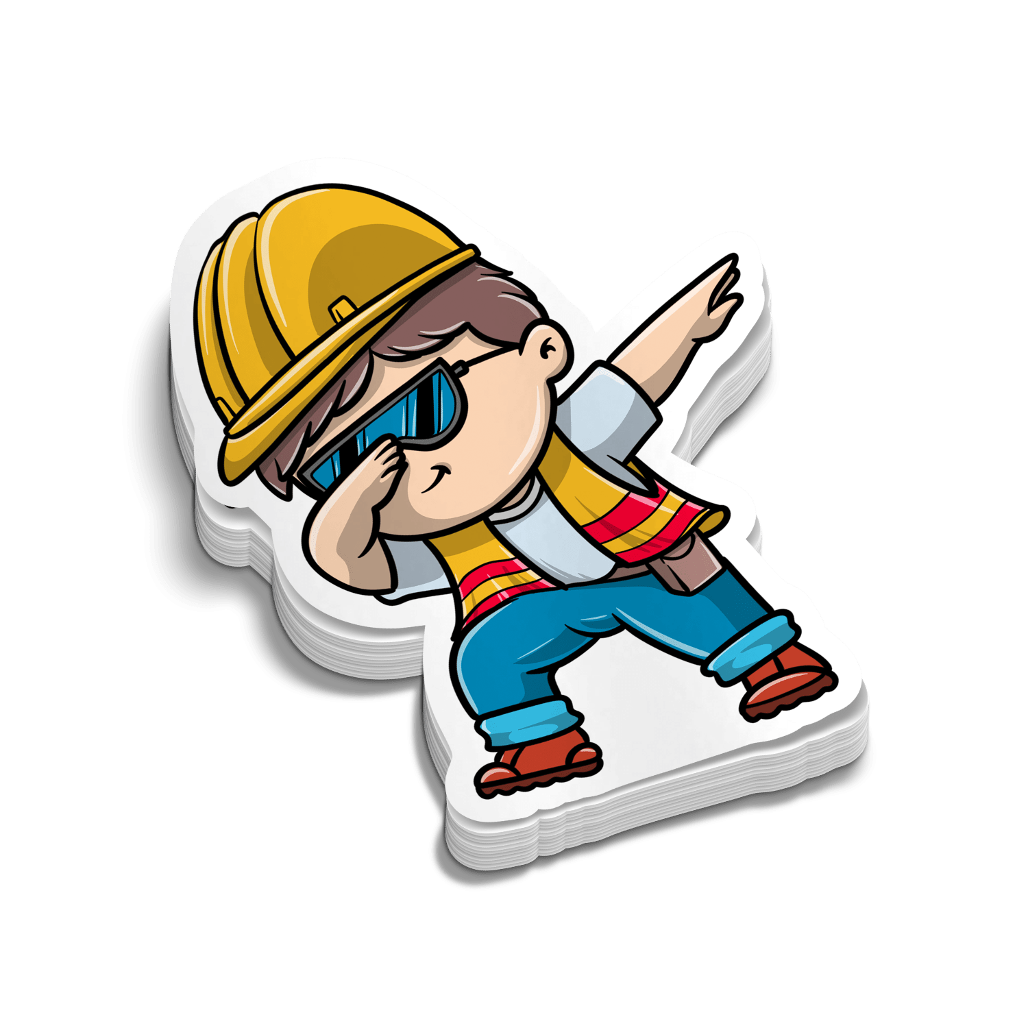 Construction DAB - Hard Hat Decal - OVERLANDERS Outfitter