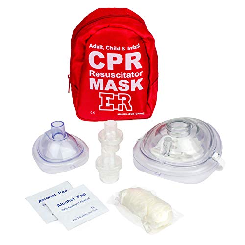 MediTac Kits 72-piece first aid kit in a fanny pack with adult and infant CPR masks, first aid supplies for emergencies.