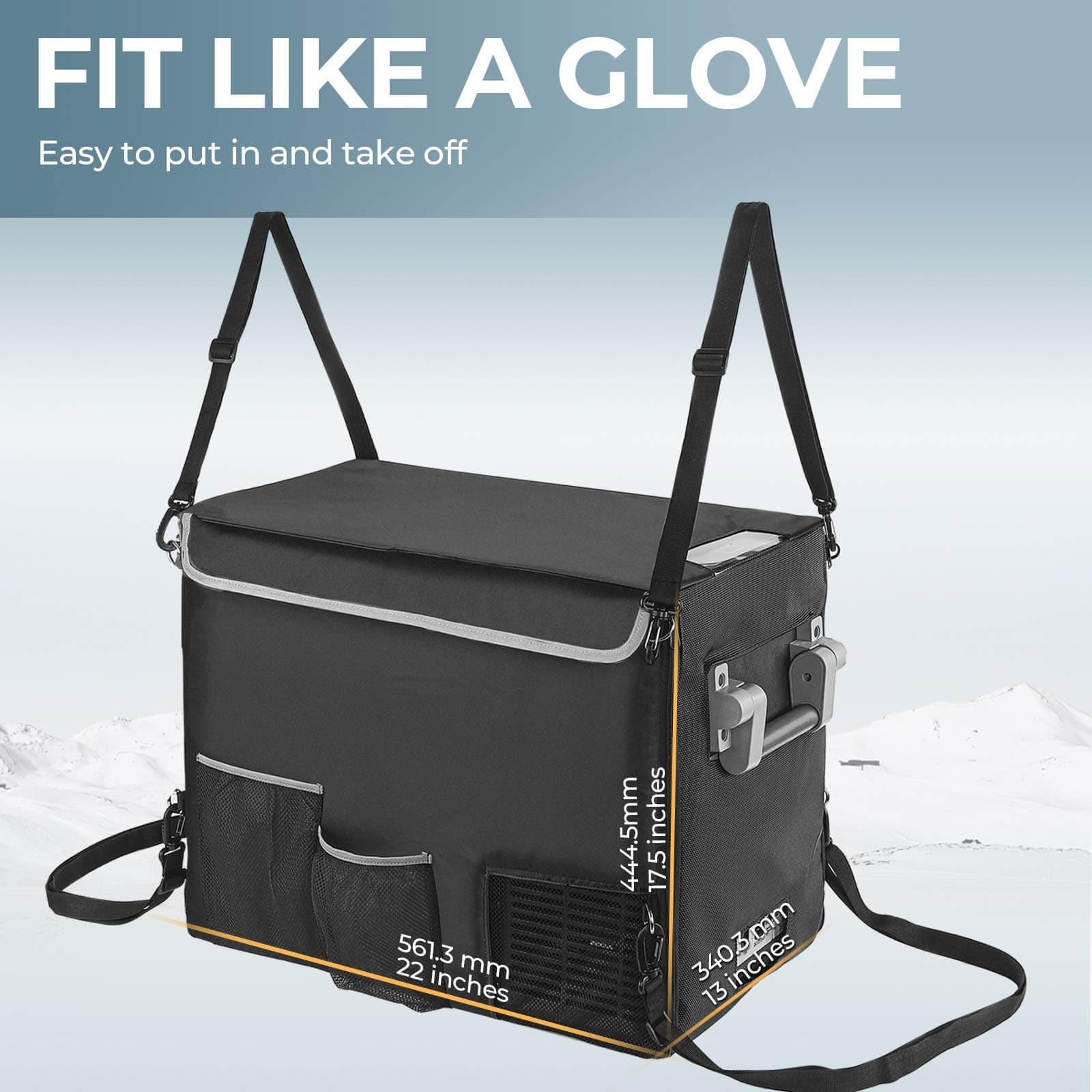 BougeRV 12V 42 Quart (40L) Portable Car Fridge Cover - We The Collective