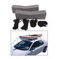 Attwood Kayak Car-Top Carrier Kit with straps and foam blocks for secure roof transport of kayaks.