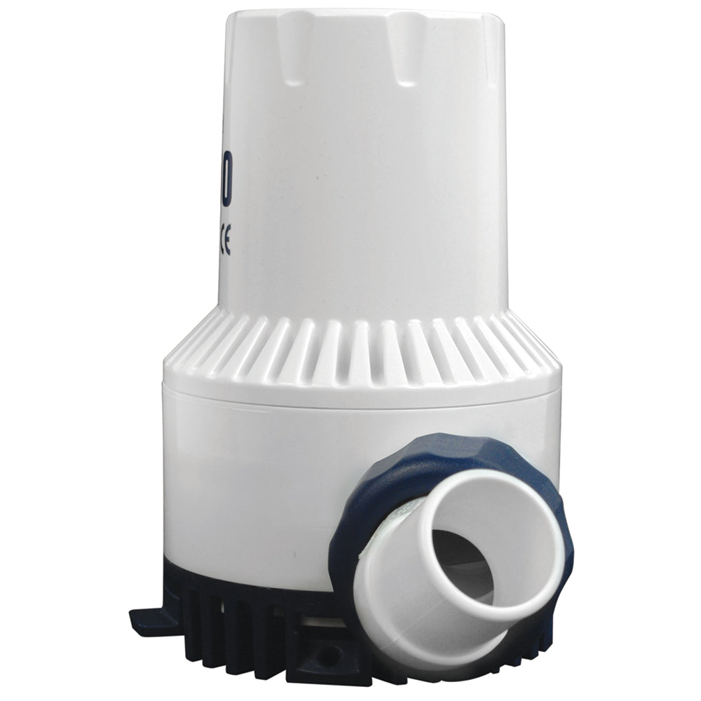 Wake World Parts Attwood 1700 Series 12V Bilge Pump, heavy-duty design, 1700 GPH flow rate, shown in the image.