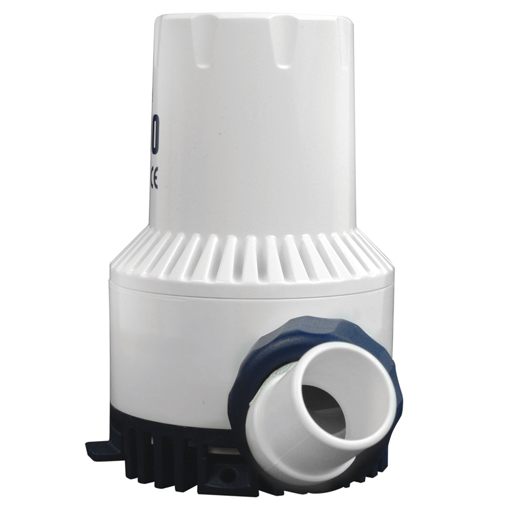 Attwood Heavy-Duty Bilge Pump 2000 Series 12V, 2000 GPH, for marine bilge pump applications, by Wake World Parts