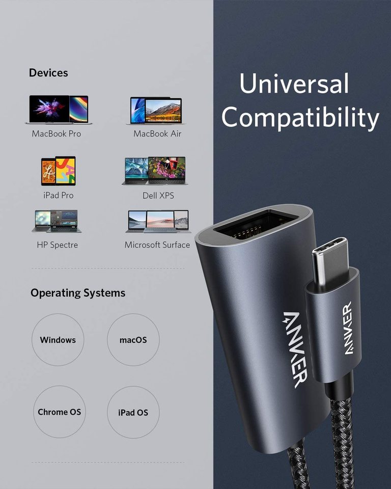 Anker <b>PowerExpand</b> USB-C to Gigabit Ethernet Adapter - We The Collective