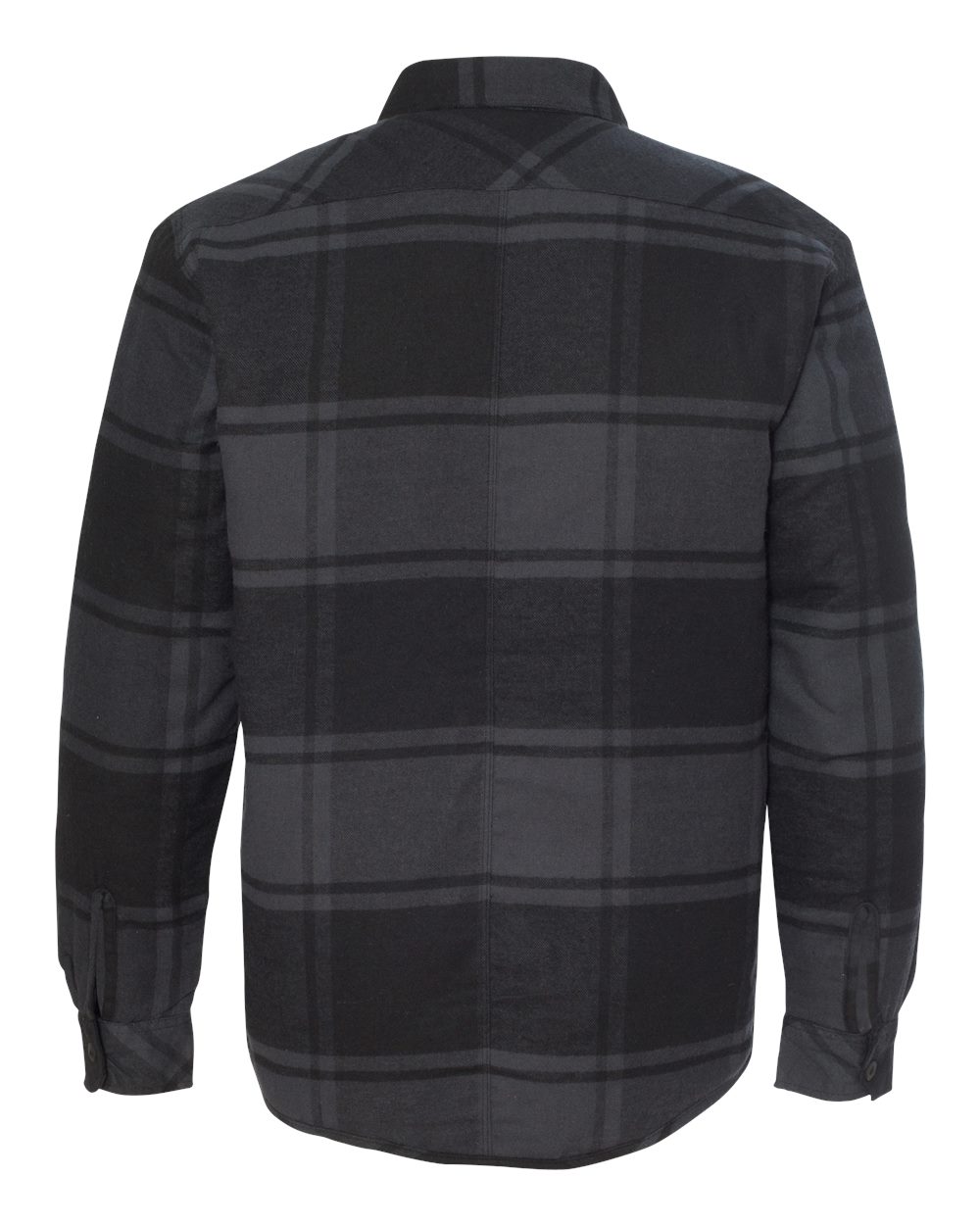 Quilted Flannel Shirt Jacket