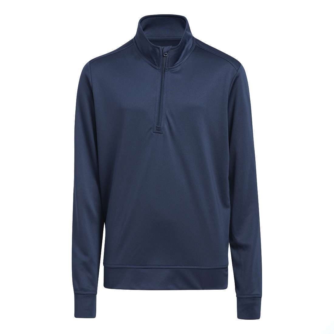 adidas Boy's Golf HEATHER QUARTER ZIP PULLOVER  - Navy - OVERLANDERS Outfitter