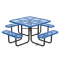 46" Square Picnic Table With Umbrella Hole - OVERLANDERS Outfitter