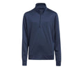 adidas Boy's Golf HEATHER QUARTER ZIP PULLOVER  - Navy - OVERLANDERS Outfitter