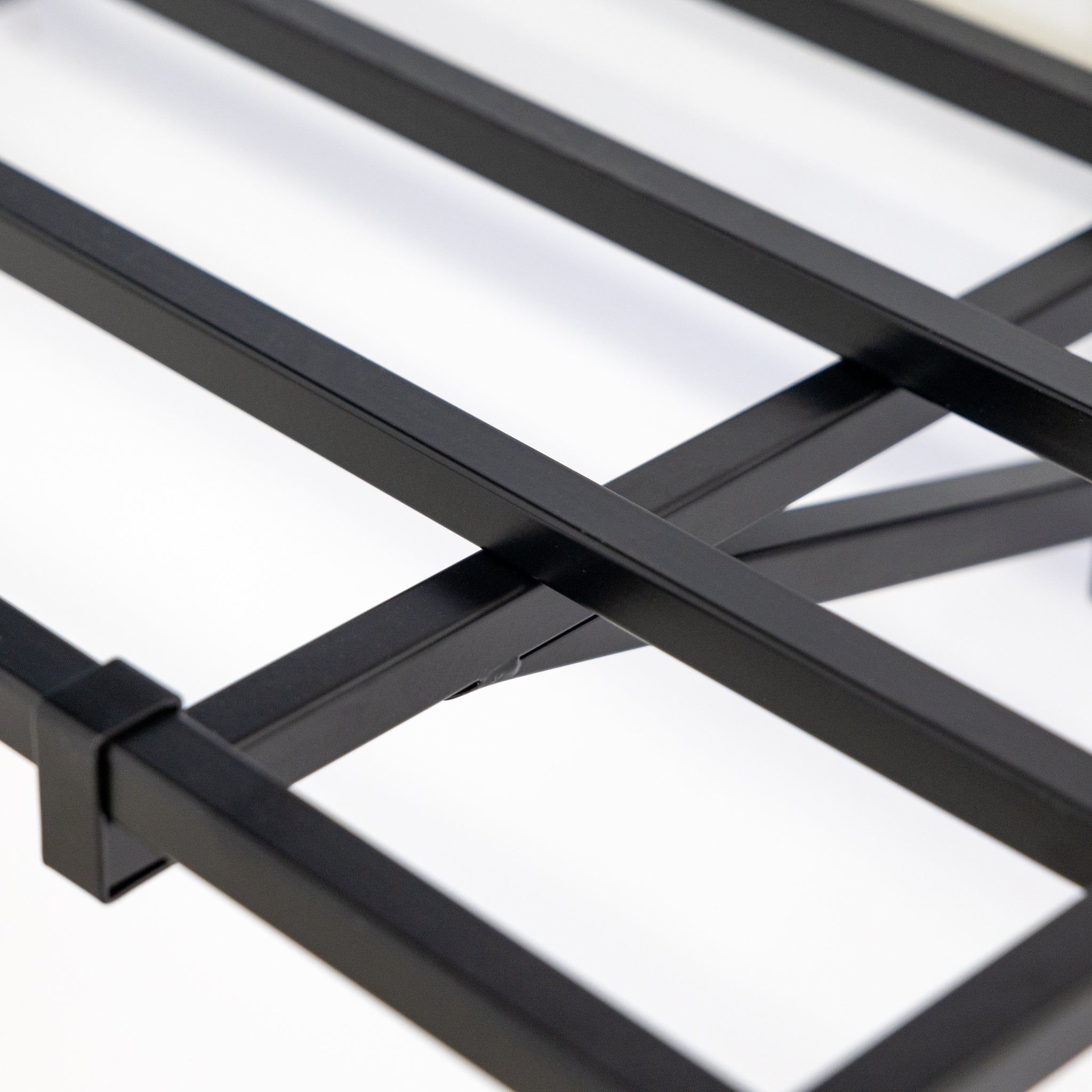 1' x 2' Bristol Garage Wall Mount Shelves | 2 Pack | Black - OVERLANDERS Outfitter