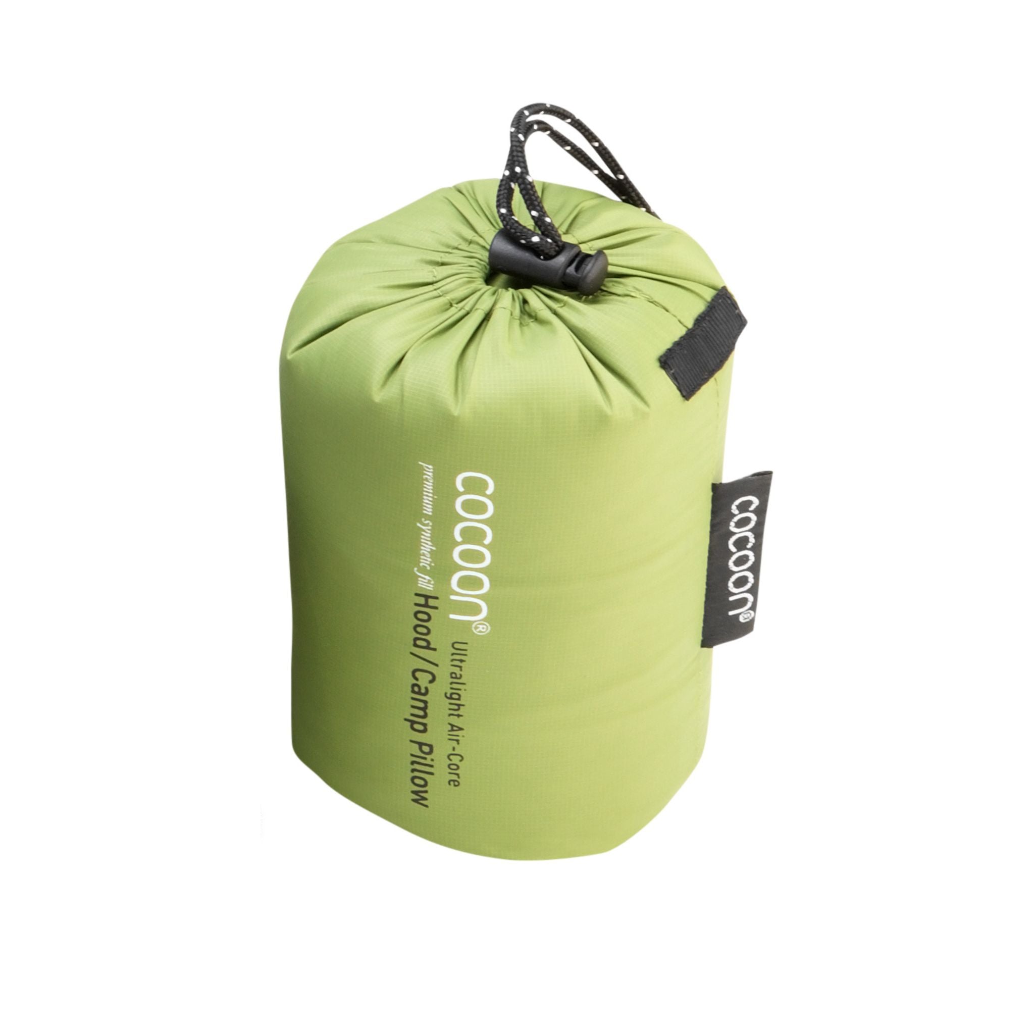 COCOON replacement stuff sacks in durable fabric, shown in various sizes for outdoor gear storage and organization.