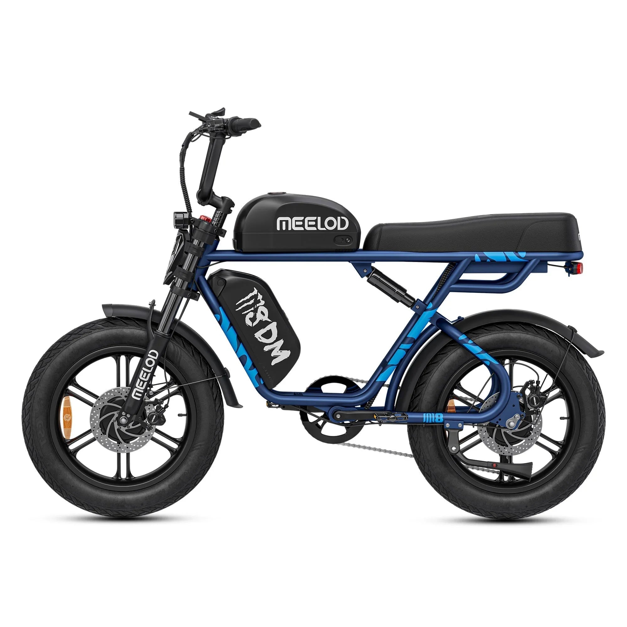 MEELOD M8DM | 2400W Dual Motor Fat Tire Ebike - OVERLANDERS Outfitter