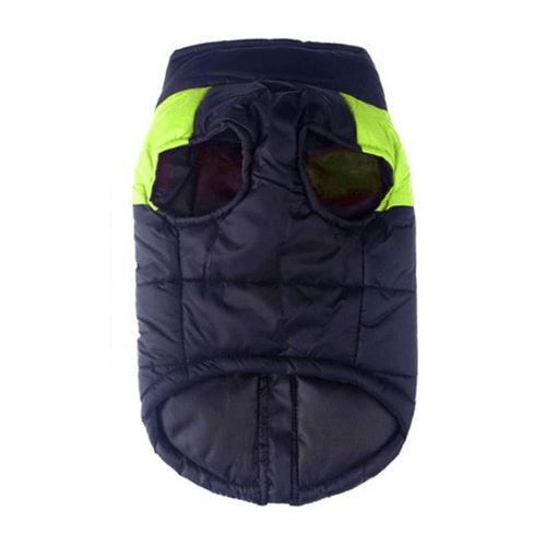The Wild Paw Wilderness Shield vest coat featuring durable fabric and secure fastenings, designed for outdoor adventures.
