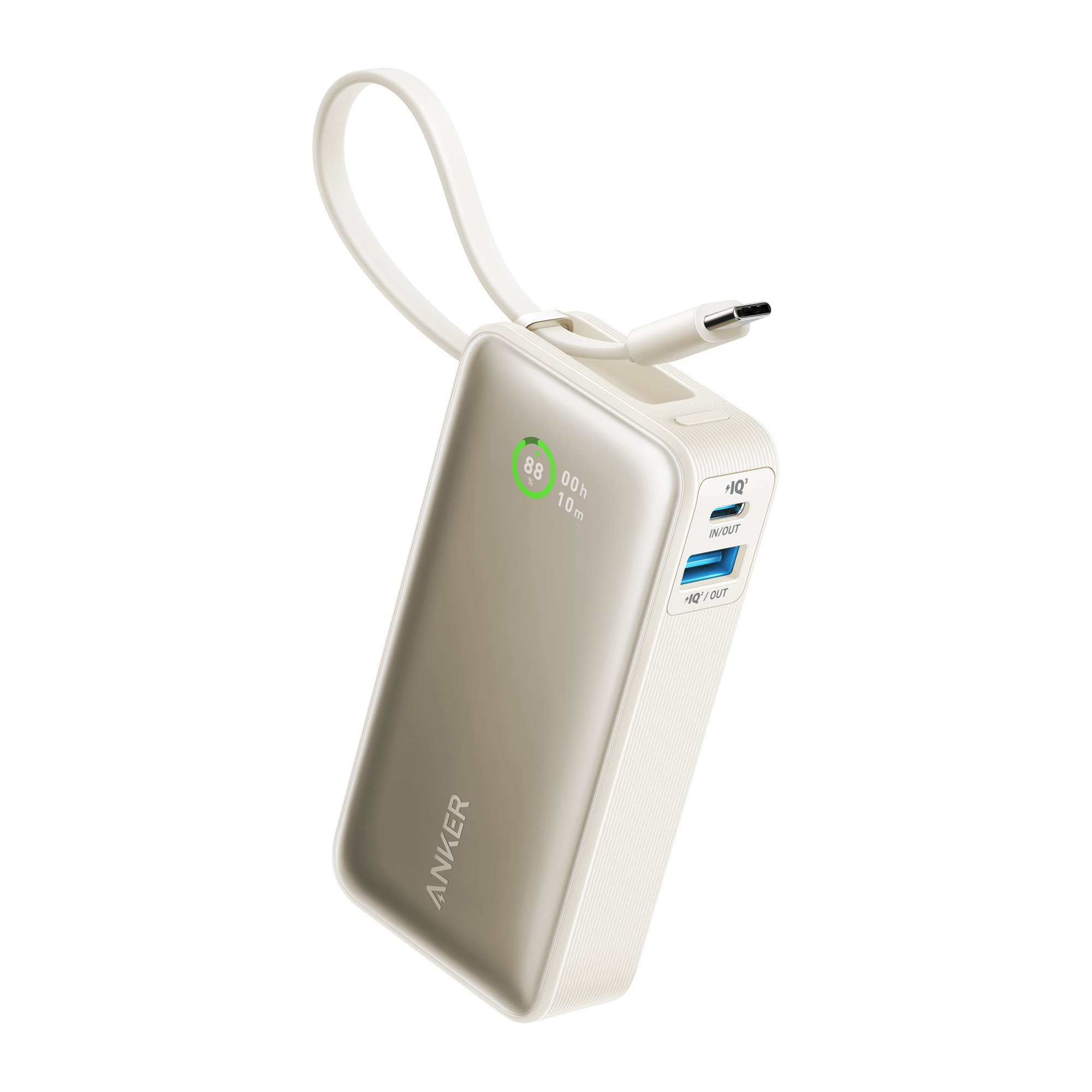 Anker Nano Power Bank (30W, Built-In USB-C Cable) - We The Collective