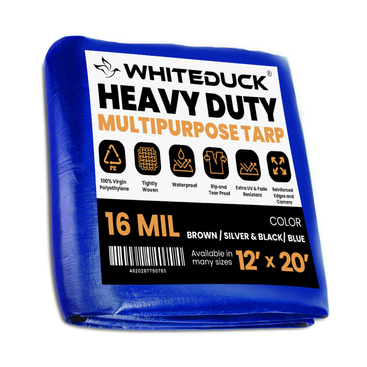12’ x 20’ Super Heavy Duty Poly Tarp - We The Collective