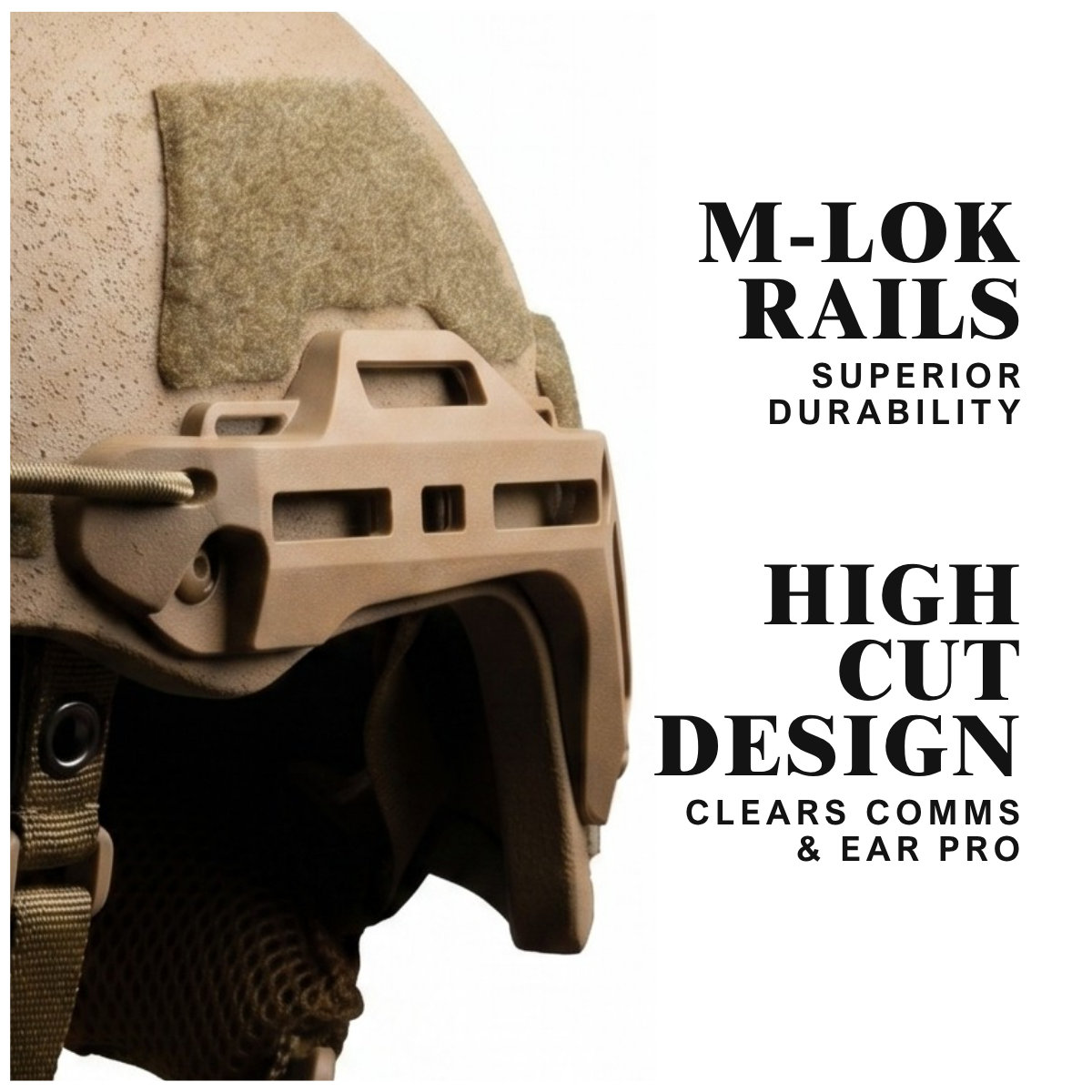 ATE® GEN2 Ballistic Helmet | NIJ IIIA High-Cut – Hard Head Veterans - OVERLANDERS Outfitter