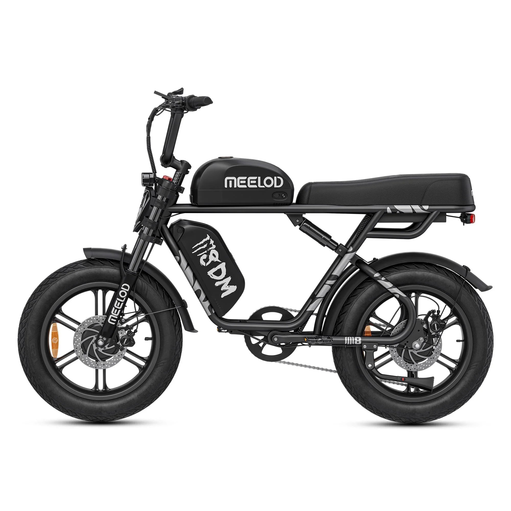 MEELOD M8DM | 2400W Dual Motor Fat Tire Ebike - OVERLANDERS Outfitter