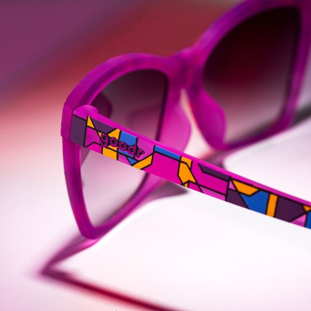 Antique Lampcore Influencer Polarized Pop G Sunglasses by Rare Air Discs in packaging, stylish accessory with vintage-inspired design.
