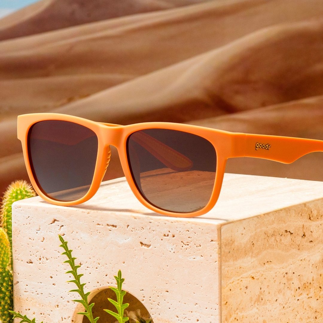 Rare Air Discs Mayor Of Pangaea BFG polarized sunglasses in packaging, showcasing stylish accessories with polarized lenses.