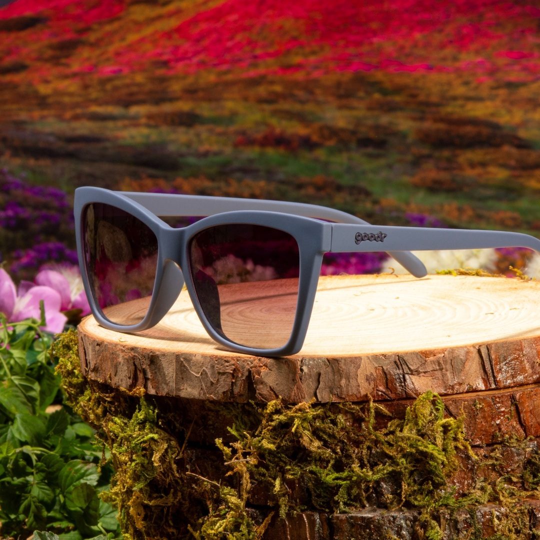 Rare Air Discs Overdressed For Every Occasion polarized Pop G sunglasses in packaging, stylish accessories for sun protection and fashion.